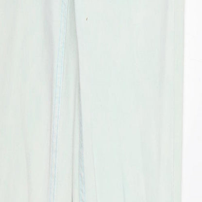 &Denim Womens Blue Cotton Skinny Jeans Size 27 in L32 in Regular Zip