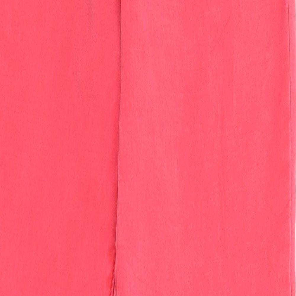 Womens UK Size 10 Yes Yes Regular Fit Skinny Pink Jeans