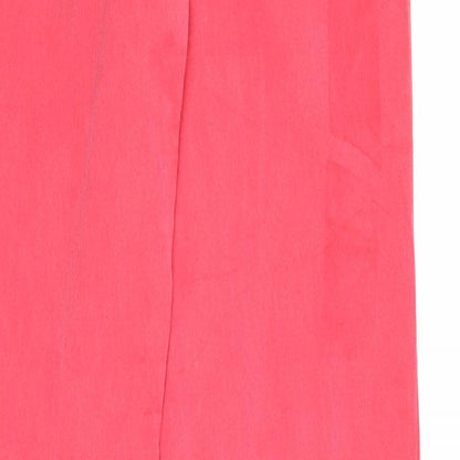 Womens UK Size 10 Yes Yes Regular Fit Skinny Pink Jeans