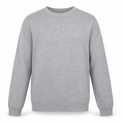 Mens UK Size S Easy Grey Pullover Jumper