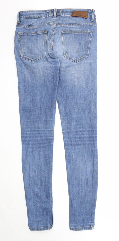 Womens UK Size 4 TALLY WEiJL Regular Fit Skinny Blue Jeans