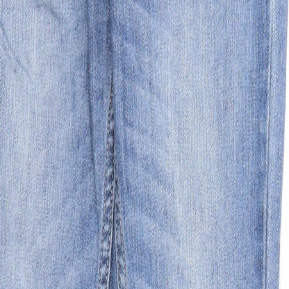 Womens UK Size 4 TALLY WEiJL Regular Fit Skinny Blue Jeans