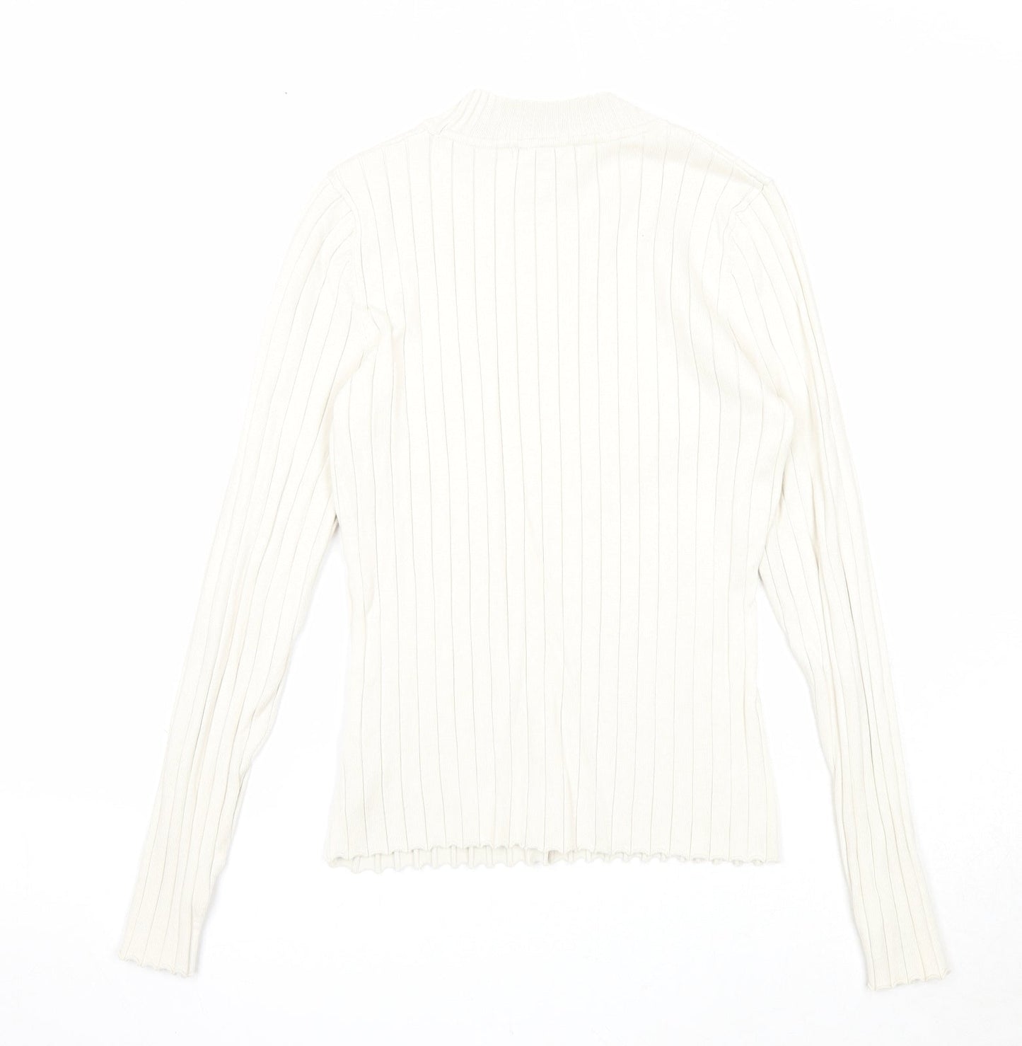 Womens UK Size S H&M Ivory Pullover Jumper