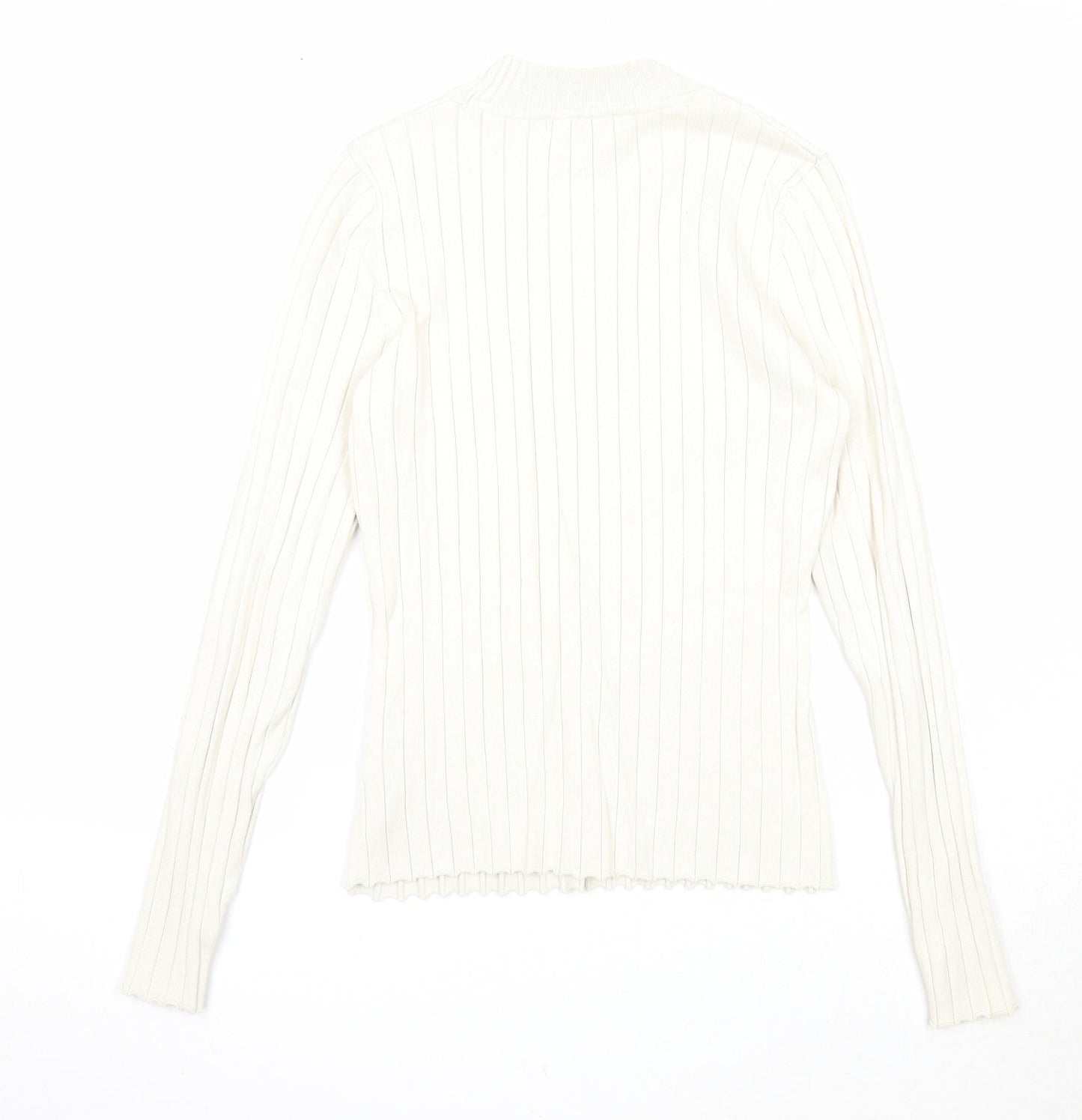 Womens UK Size S H&M Ivory Pullover Jumper