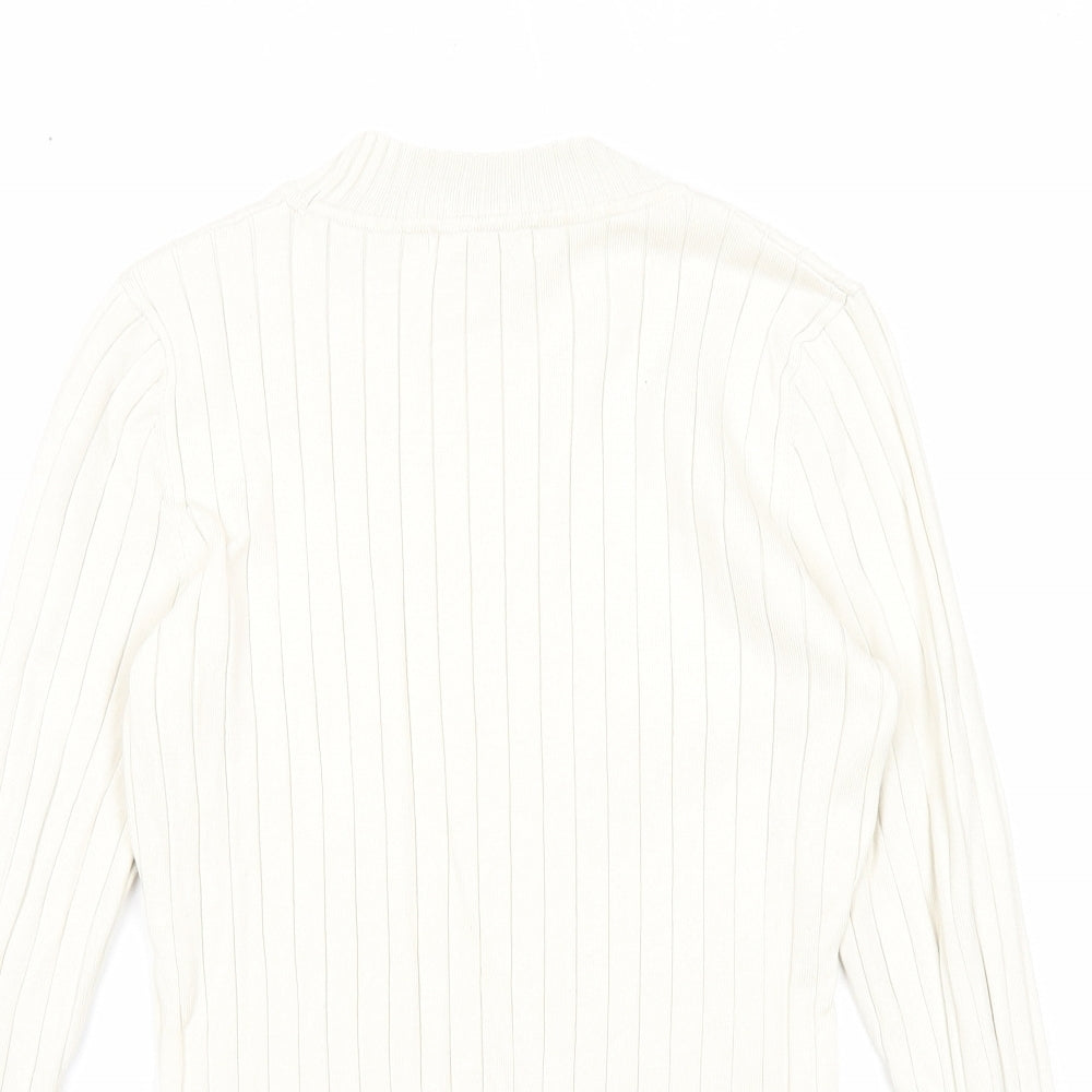 Womens UK Size S H&M Ivory Pullover Jumper