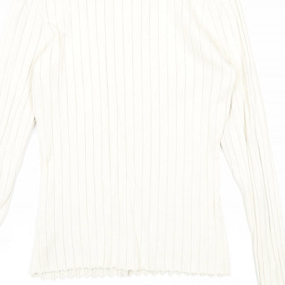 Womens UK Size S H&M Ivory Pullover Jumper