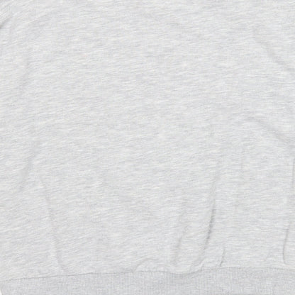 Divided Womens Grey Cotton Pullover Sweatshirt Size S Pullover - Not Your Bae