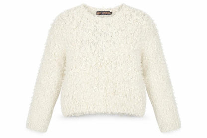 Womens UK Size M QED London Beige Pullover Jumper