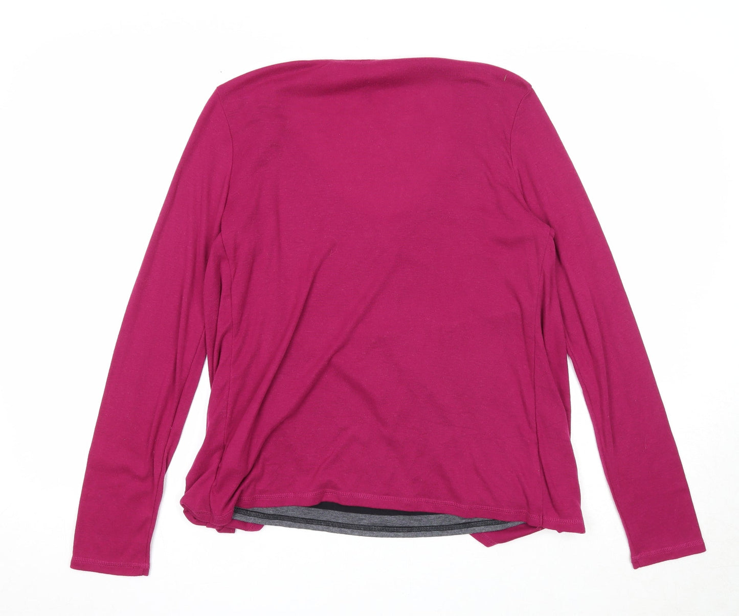 Womens UK Size 10 Marks and Spencer Purple Basic Blouse