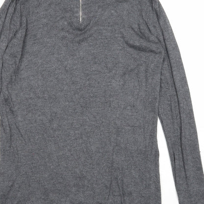 Womens UK Size 8 Atmosphere Grey Pullover Jumper