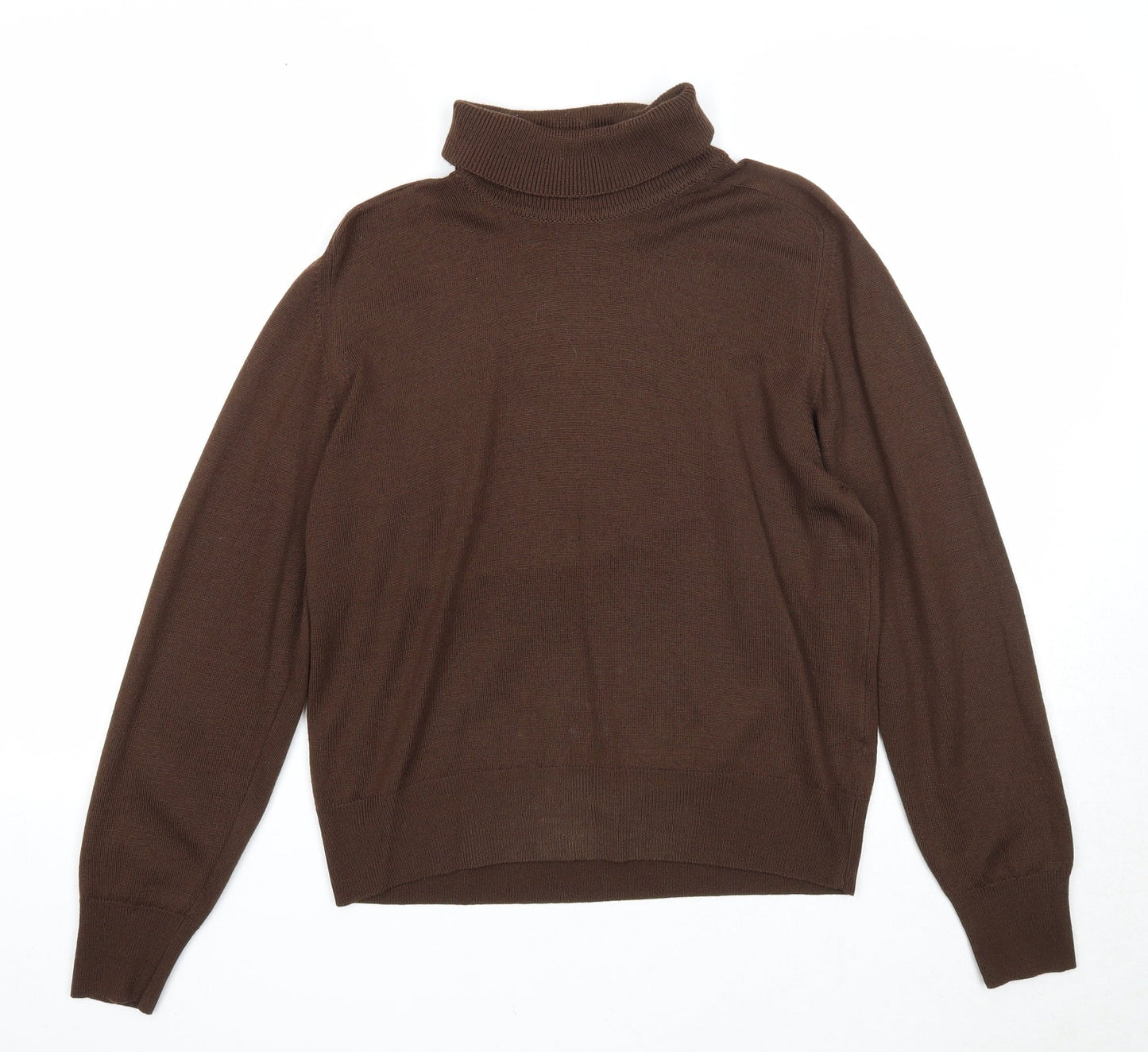 Womens UK Size M Escorpion Brown Pullover Jumper