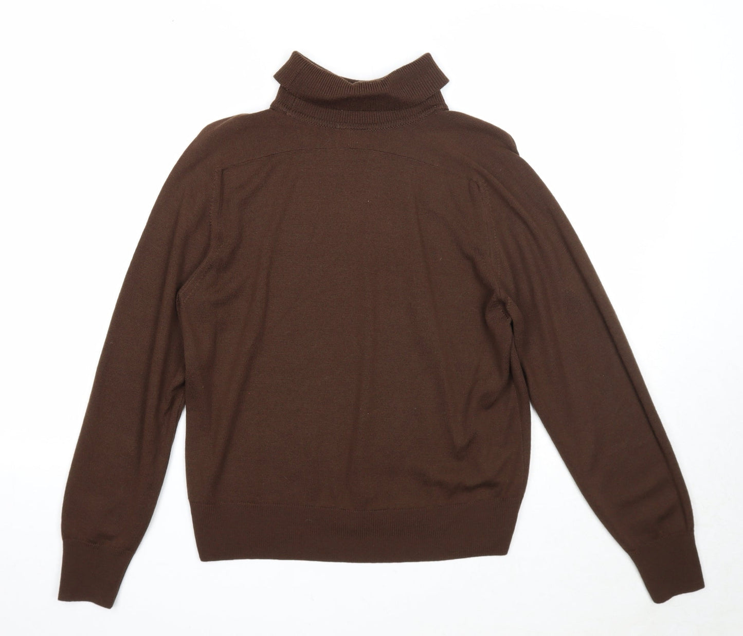 Womens UK Size M Escorpion Brown Pullover Jumper
