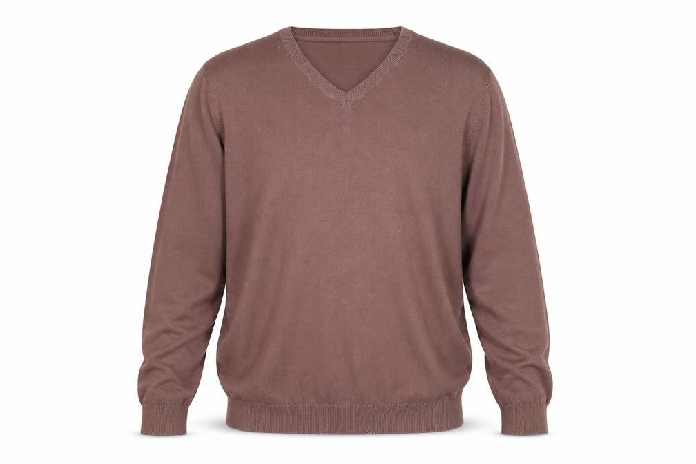 Mens UK Size XL New Look Brown Pullover Jumper