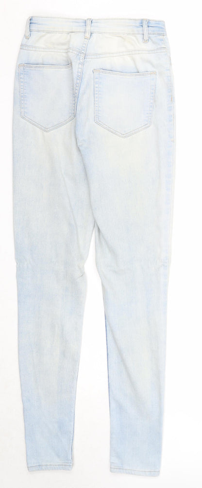 Womens UK Size 10 Divided Regular Fit Skinny Blue Jeans