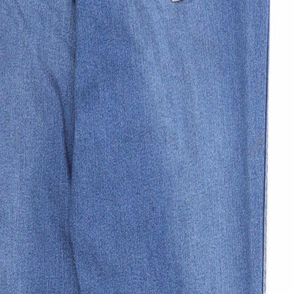 Womens UK Size 30 in H&M Regular Fit Straight Blue Jeans