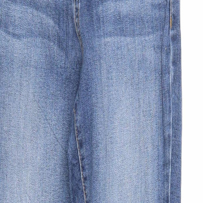 Womens UK Size 6 DP Denim Regular Fit Skinny Blue Jeans