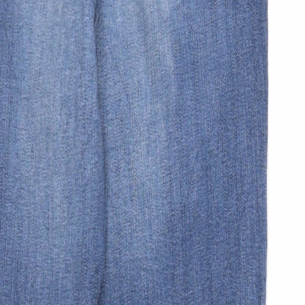 Womens UK Size 6 DP Denim Regular Fit Skinny Blue Jeans