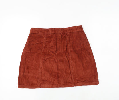 Womens UK Size 8 Denim & Co. A-Line Corduroy Skirt