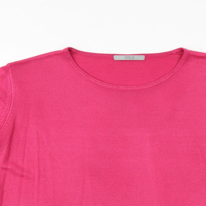Womens UK Size 16 Marks and Spencer Pink Pullover Jumper