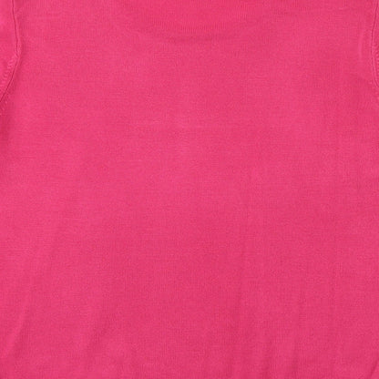 Womens UK Size 16 Marks and Spencer Pink Pullover Jumper