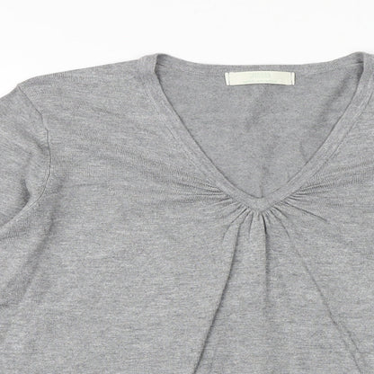Womens UK Size 14 Marks and Spencer Grey Pullover Jumper