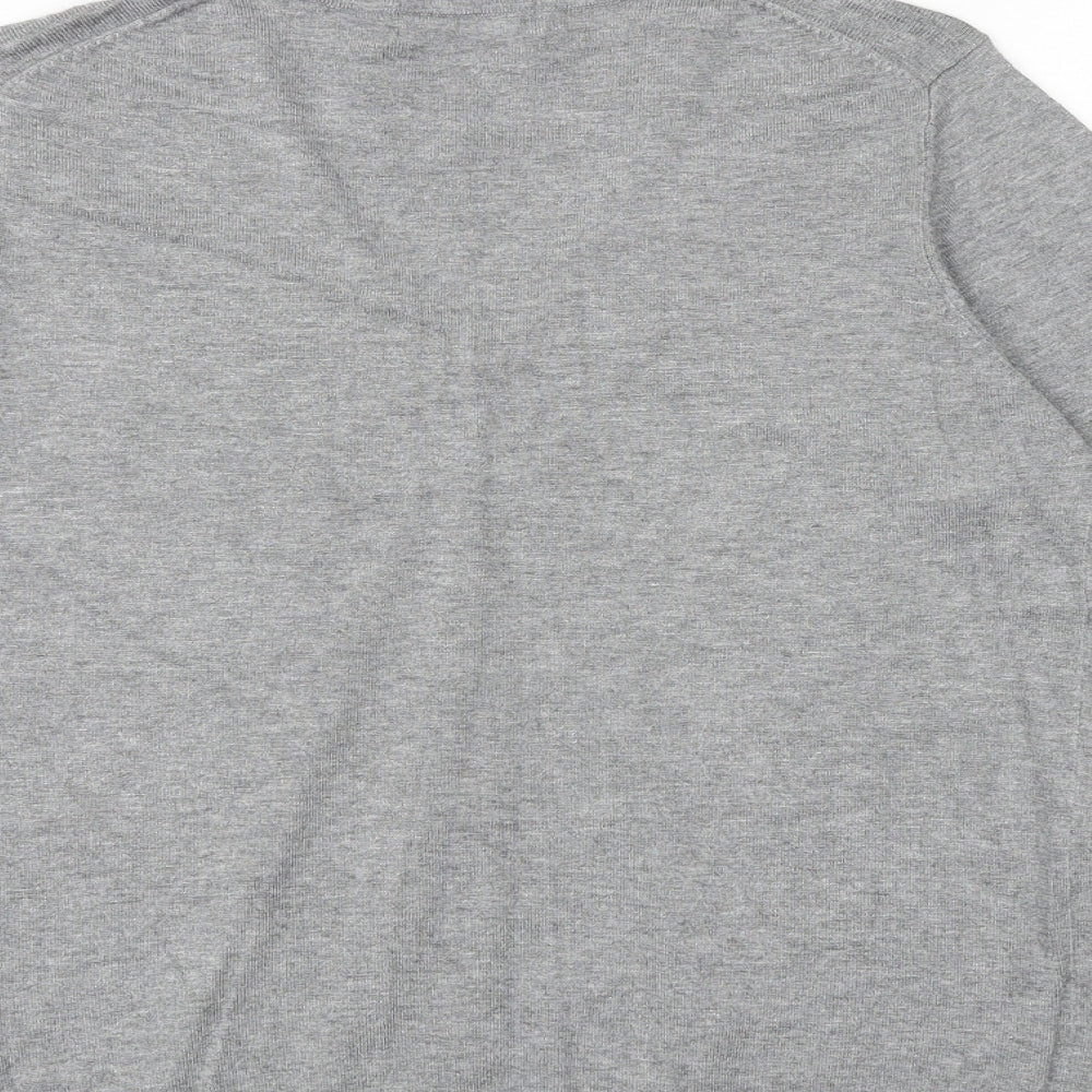 Womens UK Size 14 Marks and Spencer Grey Pullover Jumper