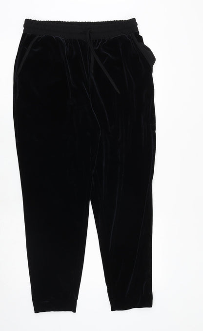 Womens UK Size 12 Very Regular Fit Jogger Blue Trousers