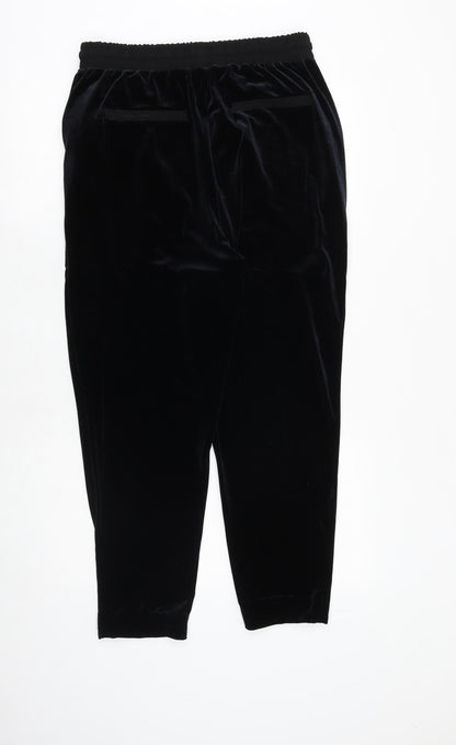 Womens UK Size 12 Very Regular Fit Jogger Blue Trousers