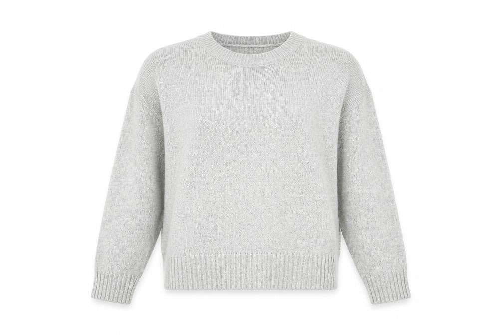 Womens UK Size M New Look Grey Pullover Jumper