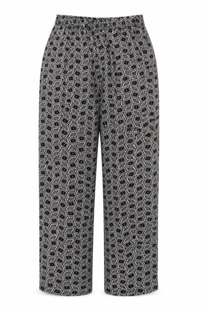 Womens UK Size S Preworn Regular Fit  Black Trousers