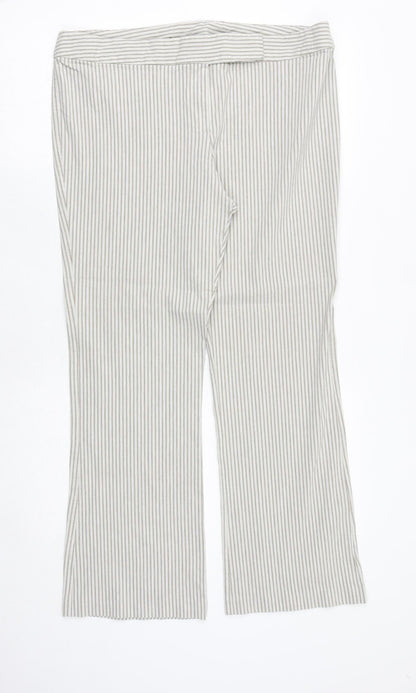 Womens UK Size 18 Dorothy Perkins Regular Fit  Grey Trousers