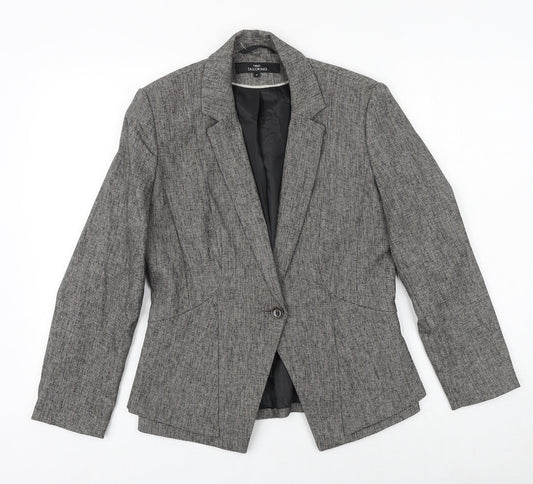 NEXT Womens Brown Viscose Jacket Blazer Size 10