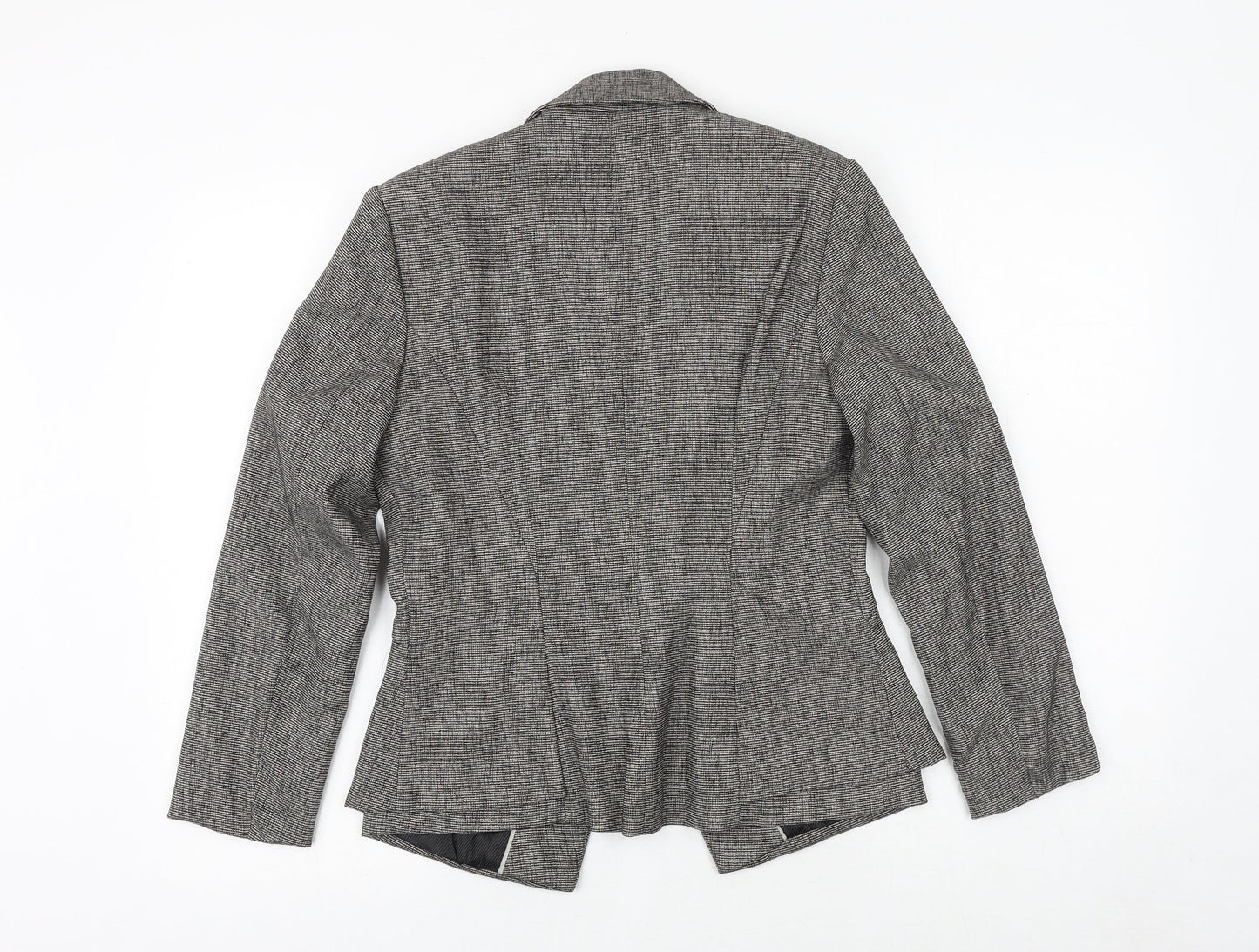 NEXT Womens Brown Viscose Jacket Blazer Size 10