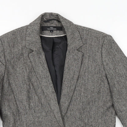 NEXT Womens Brown Viscose Jacket Blazer Size 10