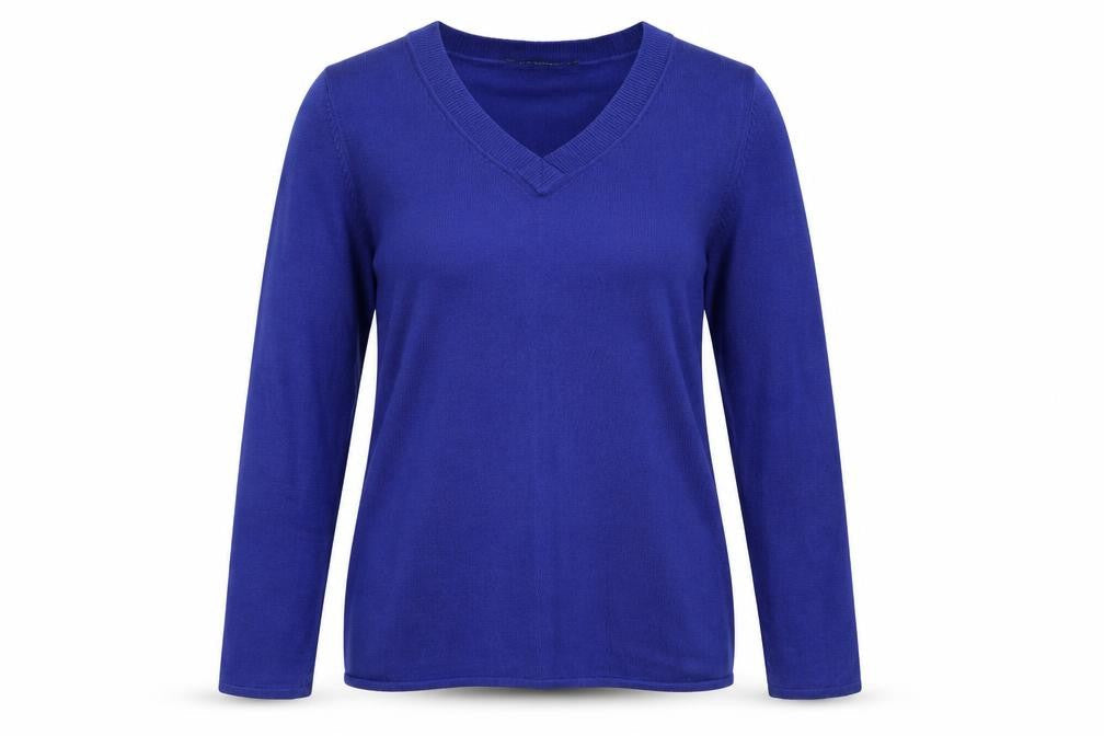 Womens UK Size 12 Bonmarché Blue Pullover Jumper