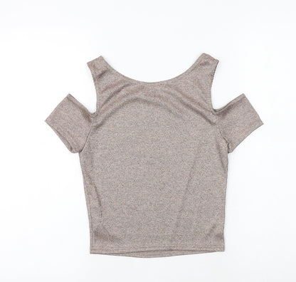 Womens UK Size 8 New Look Pink Basic Tank