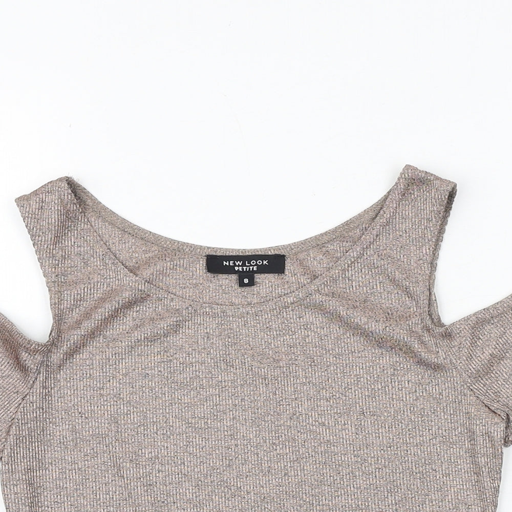 Womens UK Size 8 New Look Pink Basic Tank
