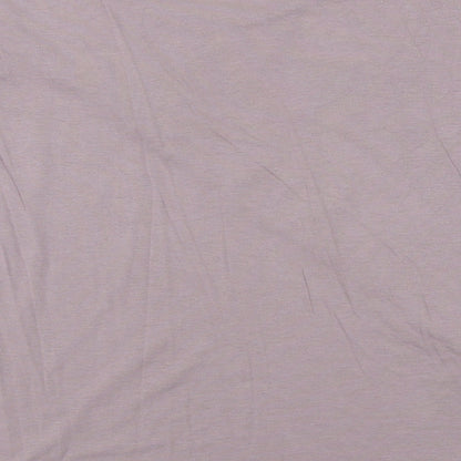 Womens UK Size 10 Topshop Purple Basic T-Shirt