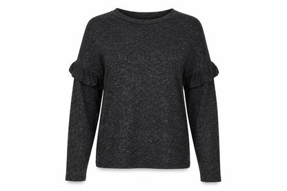 Womens UK Size 8 F&F Grey Basic Blouse