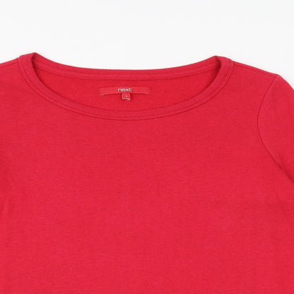 Womens UK Size 8 NEXT Red Pullover Sweatshirt