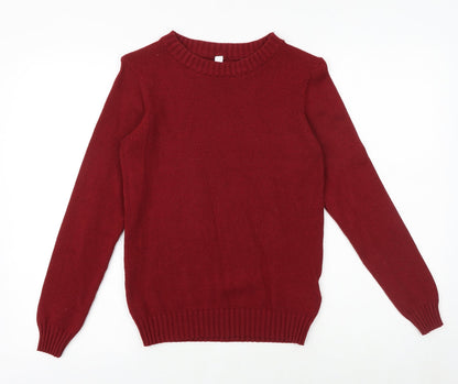 Womens UK Size M Soyaconcept Red Pullover Jumper