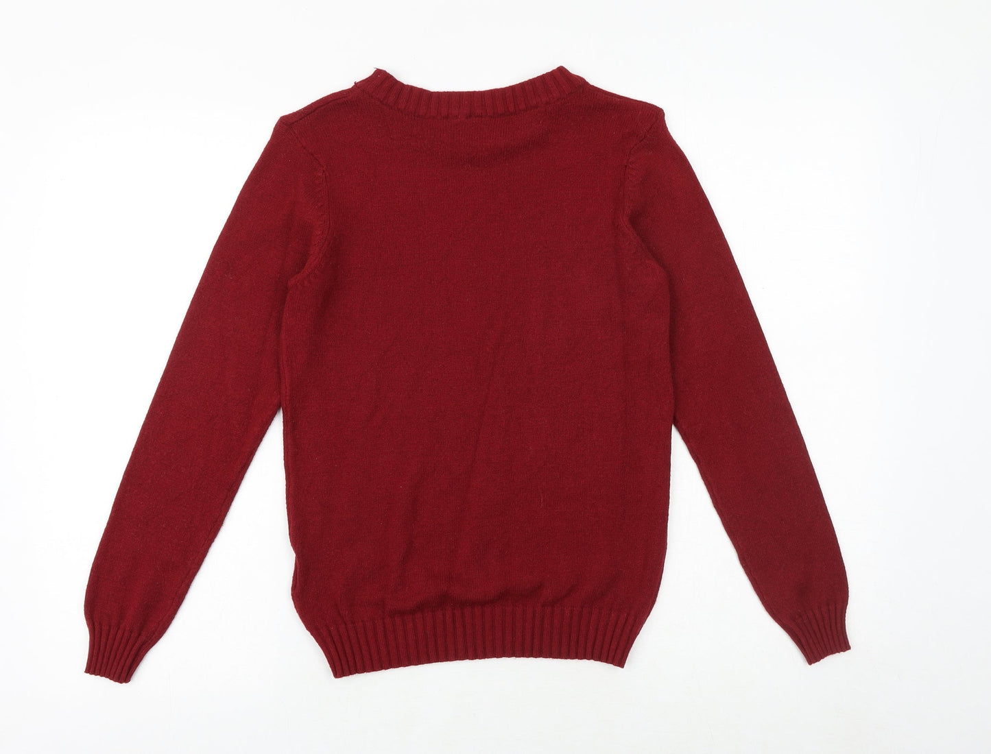 Womens UK Size M Soyaconcept Red Pullover Jumper