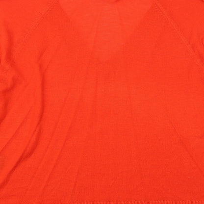 Womens UK Size M H&M Orange Pullover Jumper