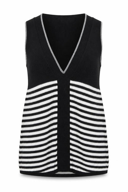 Womens UK Size S Kookai Black Basic Tank