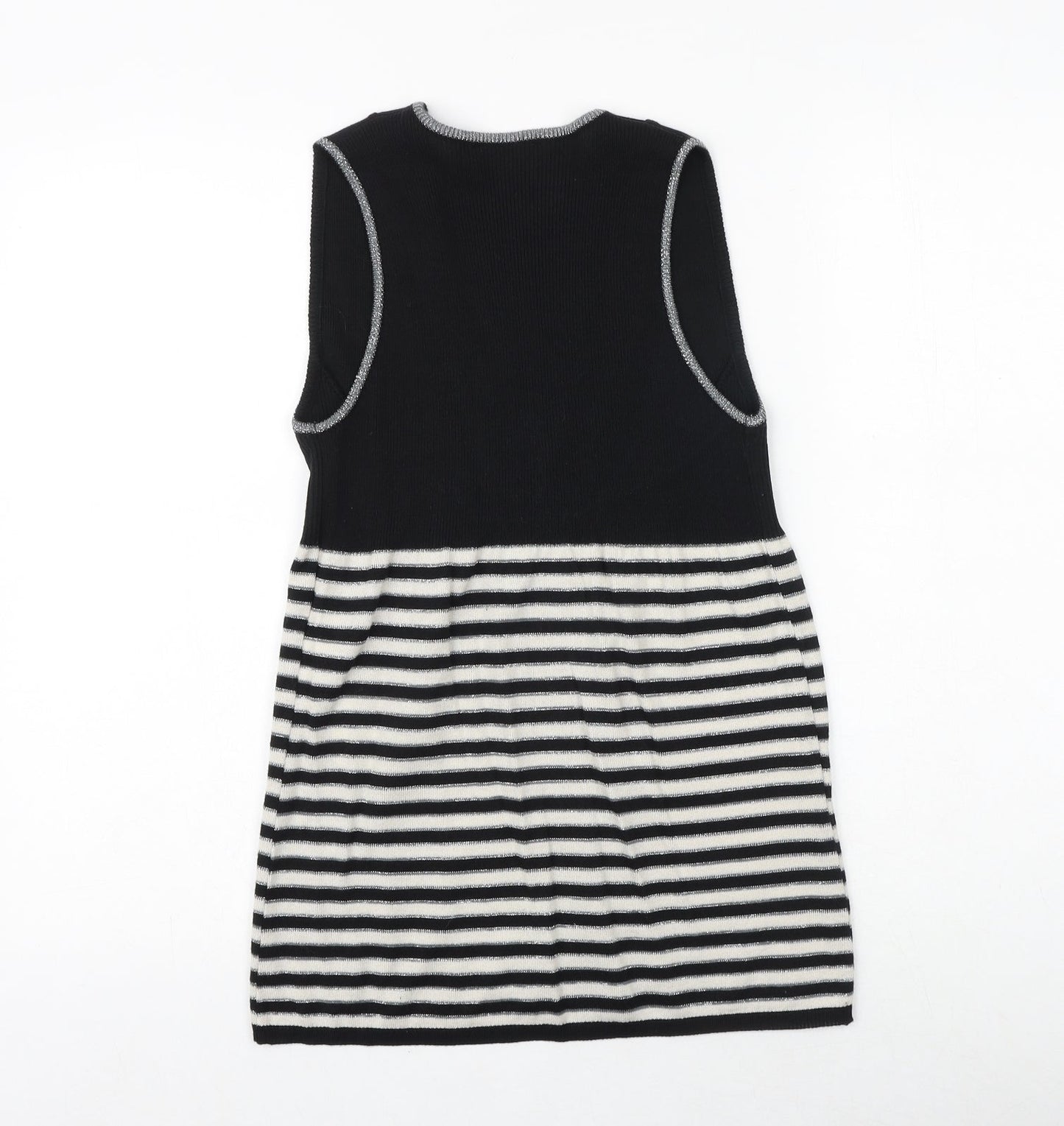 Womens UK Size S Kookai Black Basic Tank