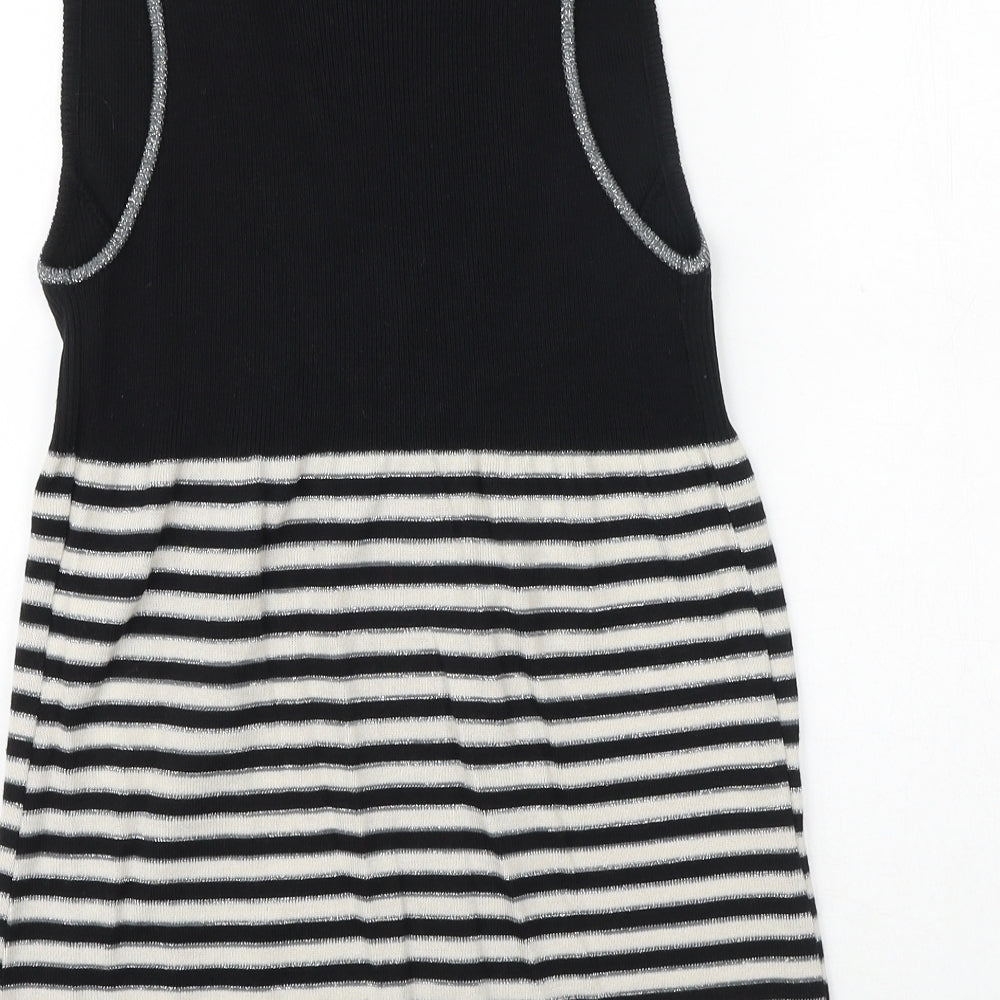 Womens UK Size S Kookai Black Basic Tank