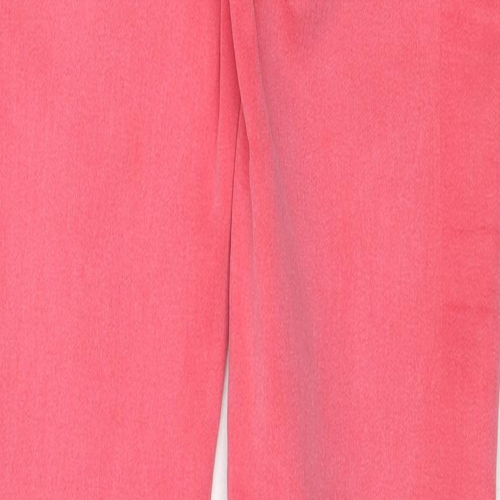 Womens UK Size 6 Yes Yes Regular Fit Straight Red Jeans