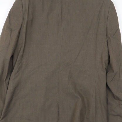 ASOS Mens Grey Polyester Jacket Suit Jacket Size 40 Regular