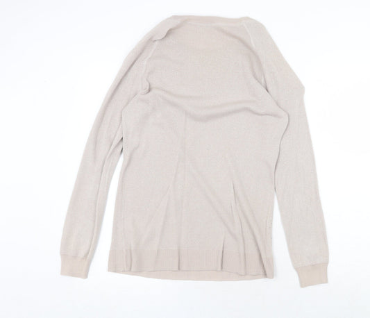 Womens UK Size M Oasis Grey Pullover Jumper