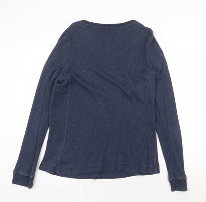 Mens UK Size L Gap Blue Pullover Sweatshirt